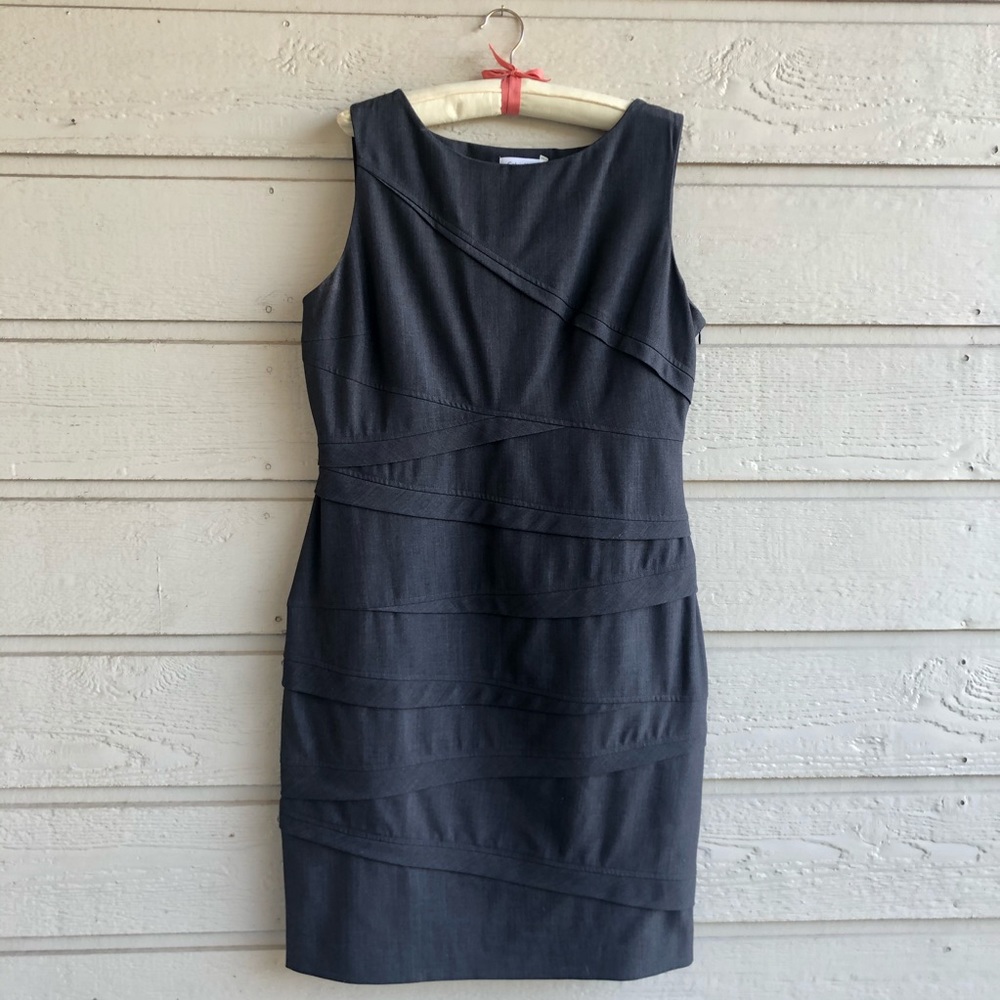 Calvin Klein Gray Dress